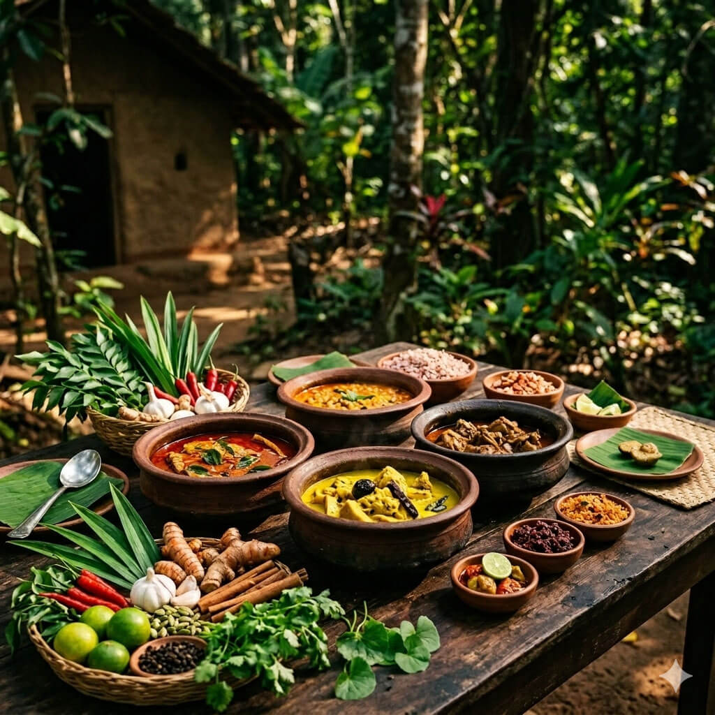 Local Cuisine Background