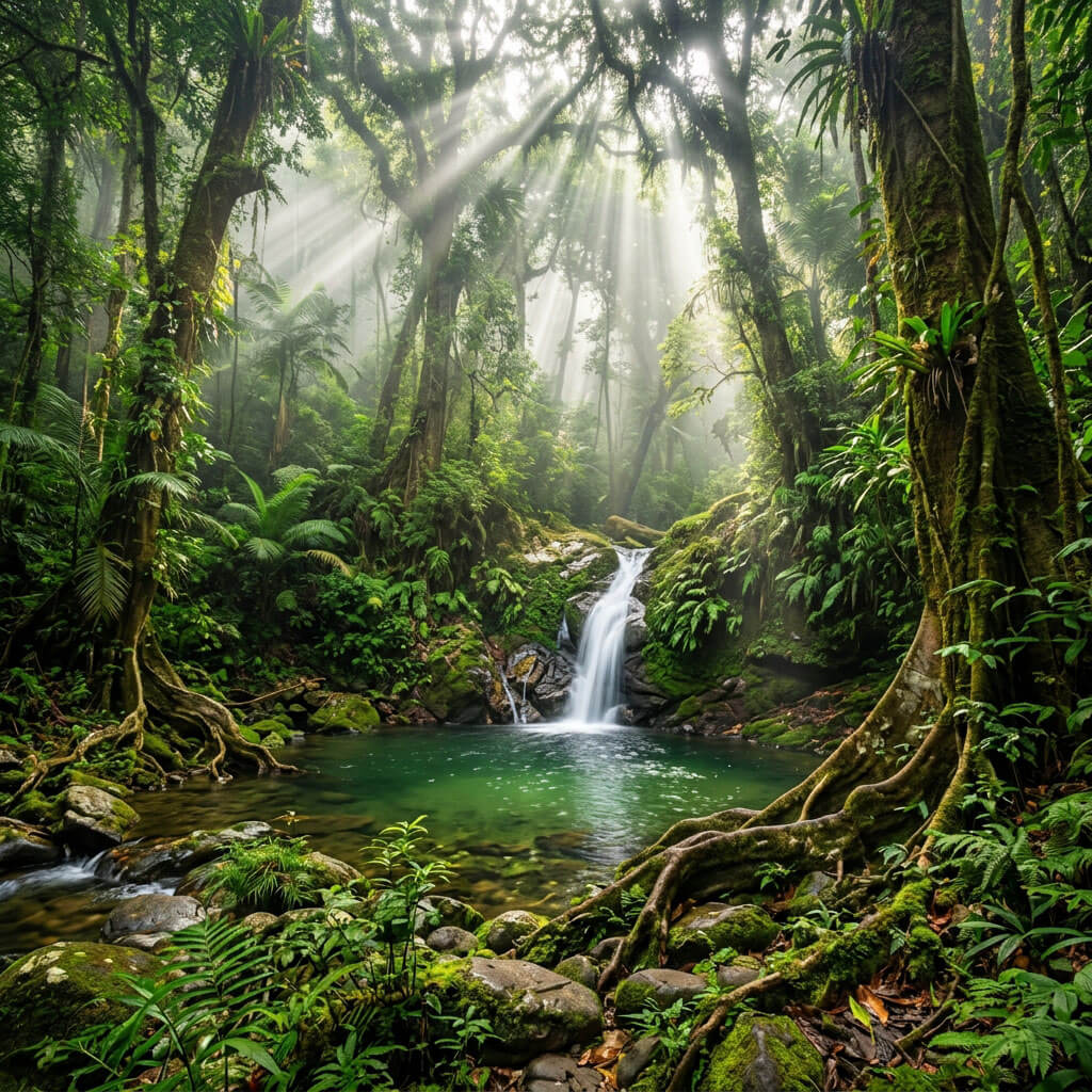 Rainforest Tours Background